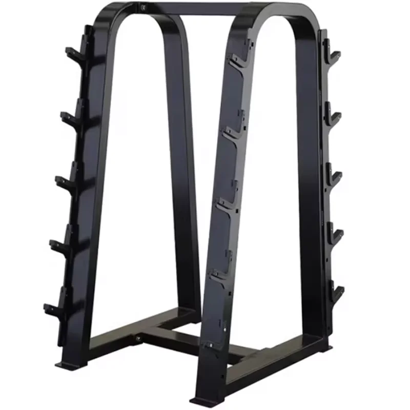 Wholesale Little Straight Barbell Rack 10 Dumbbells Commercial Fitness Gym Equipment Storage