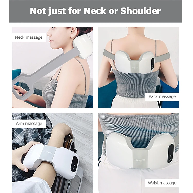 3D 4D Adjustable Whole Body Massager Heating Function Multi-modes Rechargeable Convenient Massager