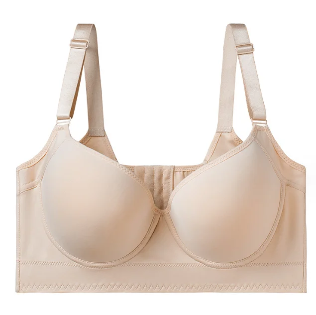 8 Hook A to F Plus Size Deep Cup Shapewear Incorporated Underwire Full Back Coverage Push Up Bra