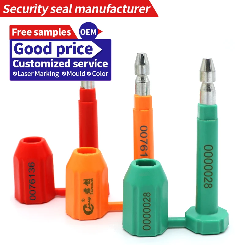 JCBS602 High Tensile Strength Container Door Abs Locks Shipping Bolt Seal for logistics