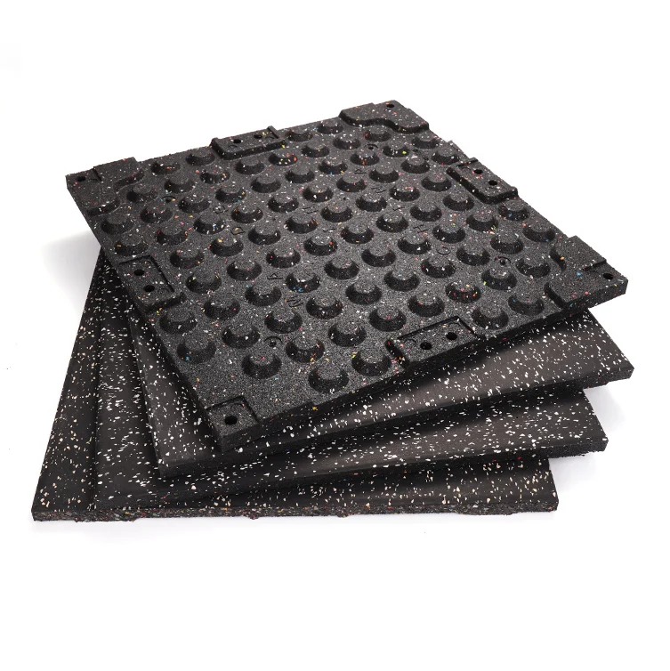 EPDM fleck Rubber Floor Tiles for Gym Rubber floor mats Rubber floor tiles