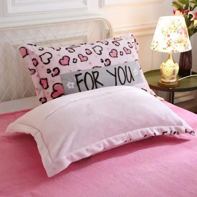 Long terry Coral fleece Linen sets for Queen or King size