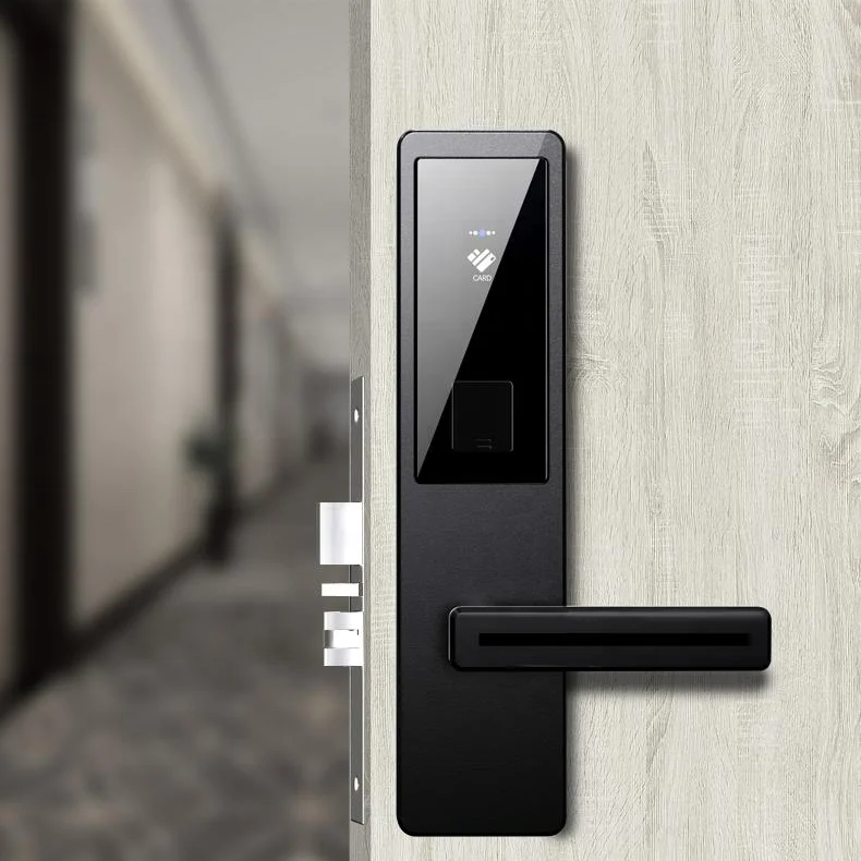 Factory Price rfid card smart hotel door lock with free software