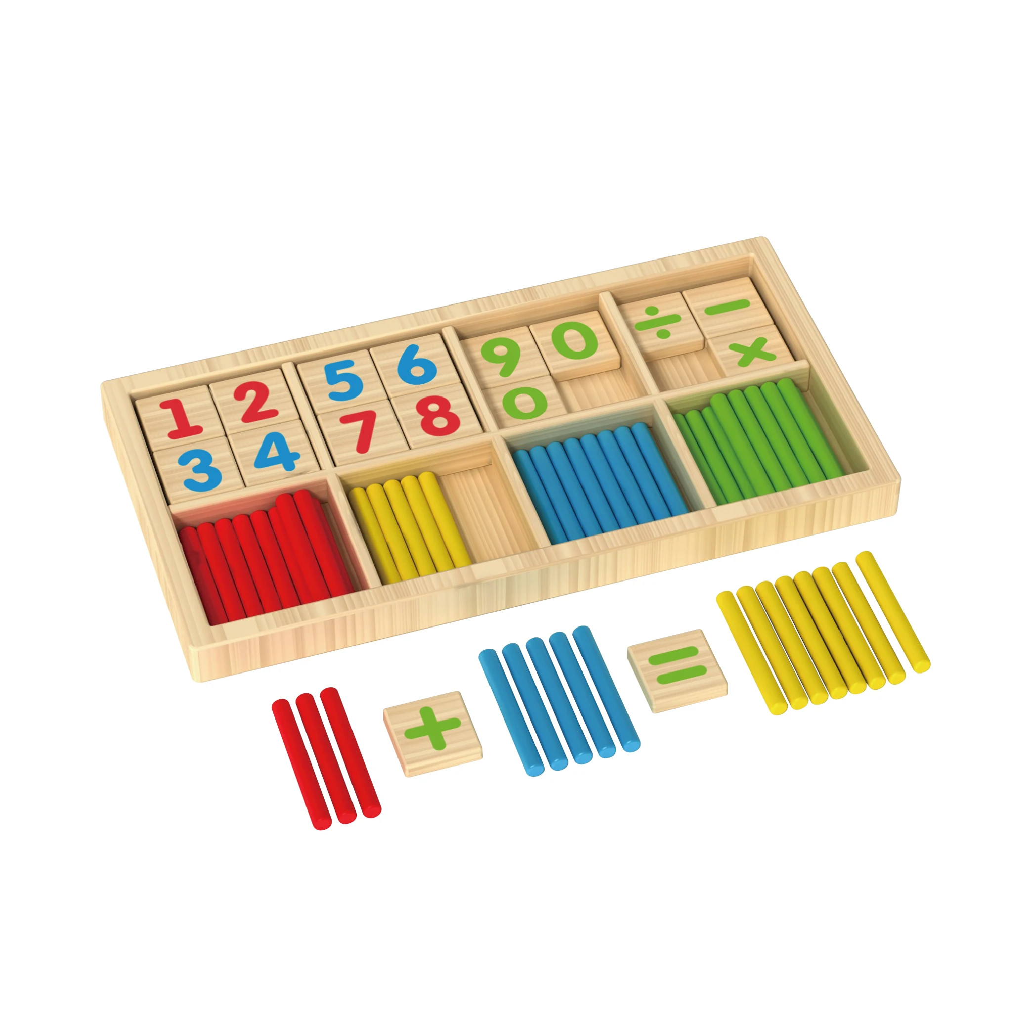 26 English Letters Board Letter Spelling Educational Graphic Board Math Manipulatives Learning Sticks Counting Toys