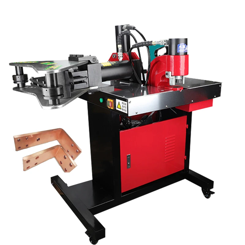 Multi-function flat copper steel bending machine Five in one busbar processing with