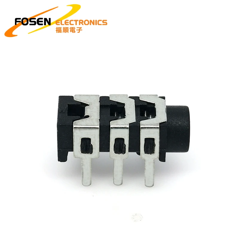 FOSEN Adapter 5 Pole 3.5mm 5 pin Audio Jack Female Stereo Headphone Jack Connector PJ-30130