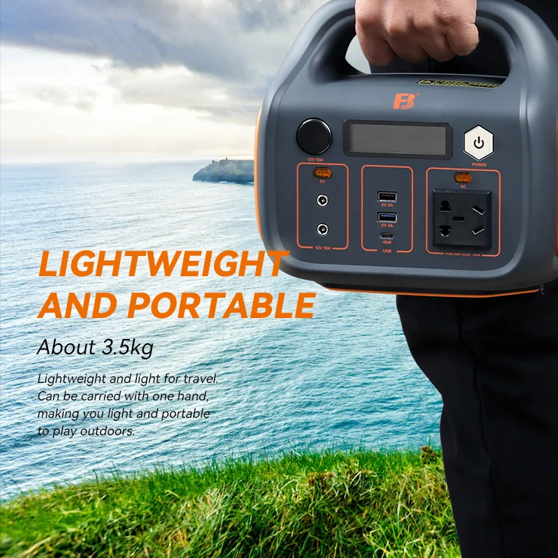 Custom portable power station 300w mini ups portable solar outdoor generator power supply