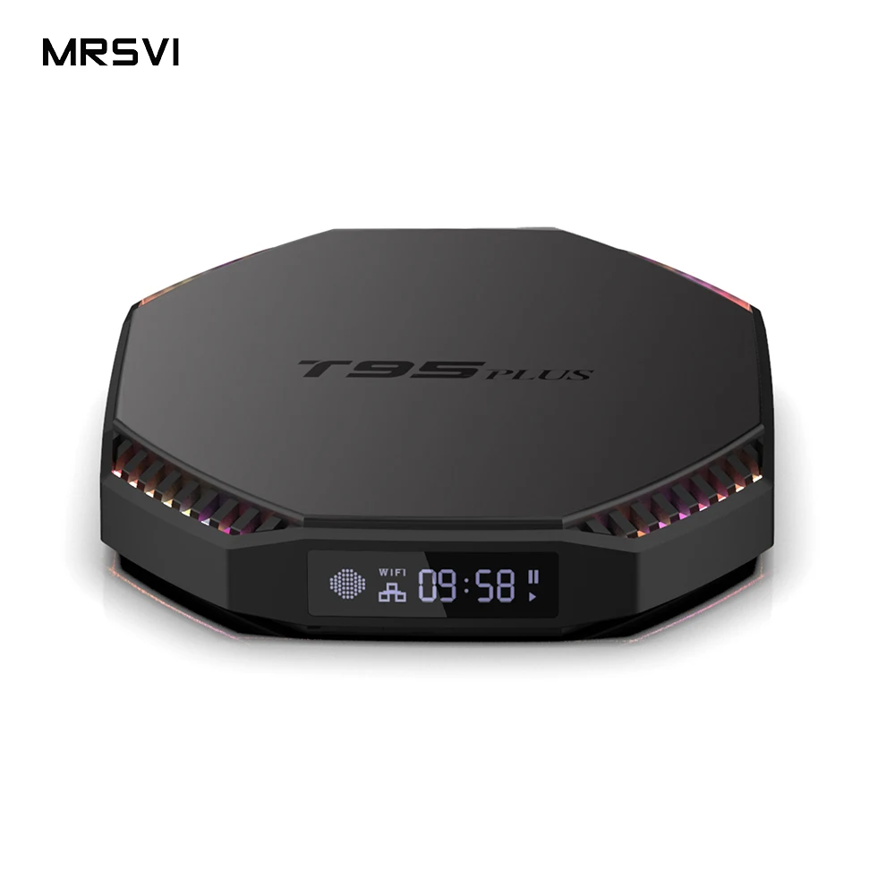 ТВ-приставка Amlogic RK3566, Android 11,0, 2,4 ГГц и 5 ГГц, Двойной Wi-Fi, BT4.0, T95 Plus