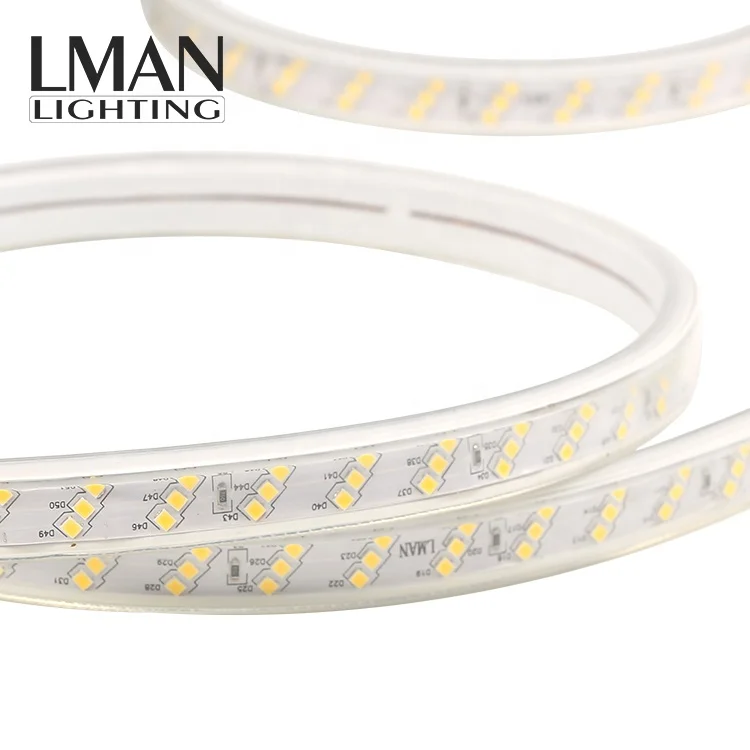 Project application SMD 2835 three line 180leds/m AC 110V 127V 220V 260V led strip light