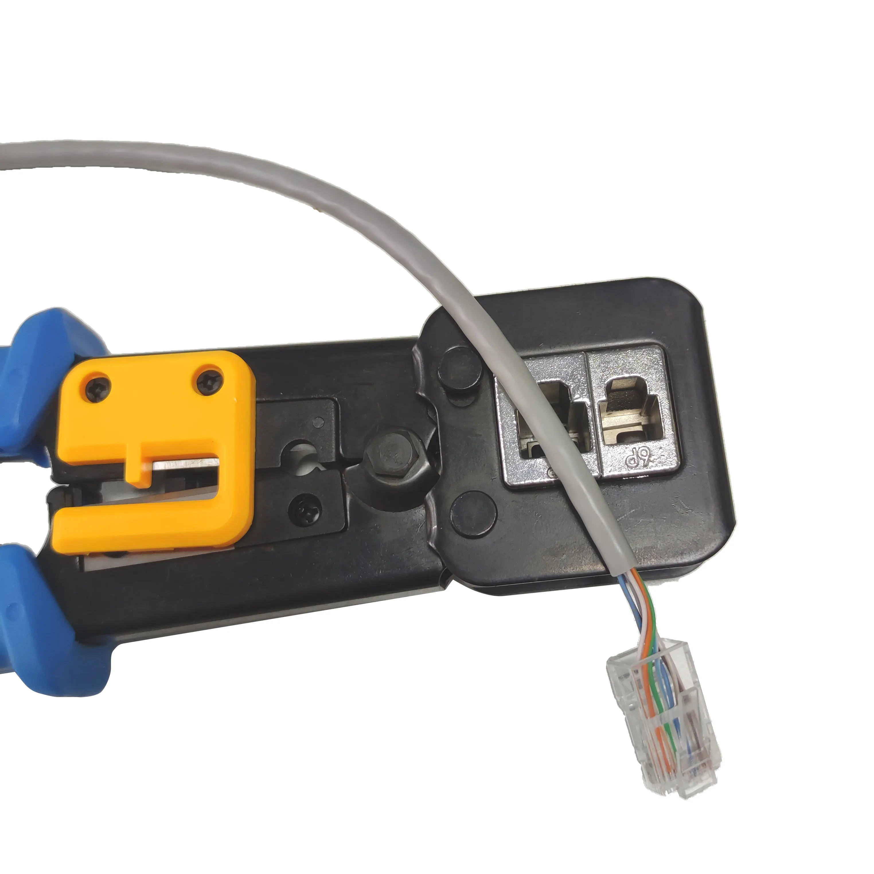Network Cable Connector Tool Eazy RJ45 Pass Thru Crimper 6P 8P RJ11 Pass Through RJ45 Crimp Tool pliers