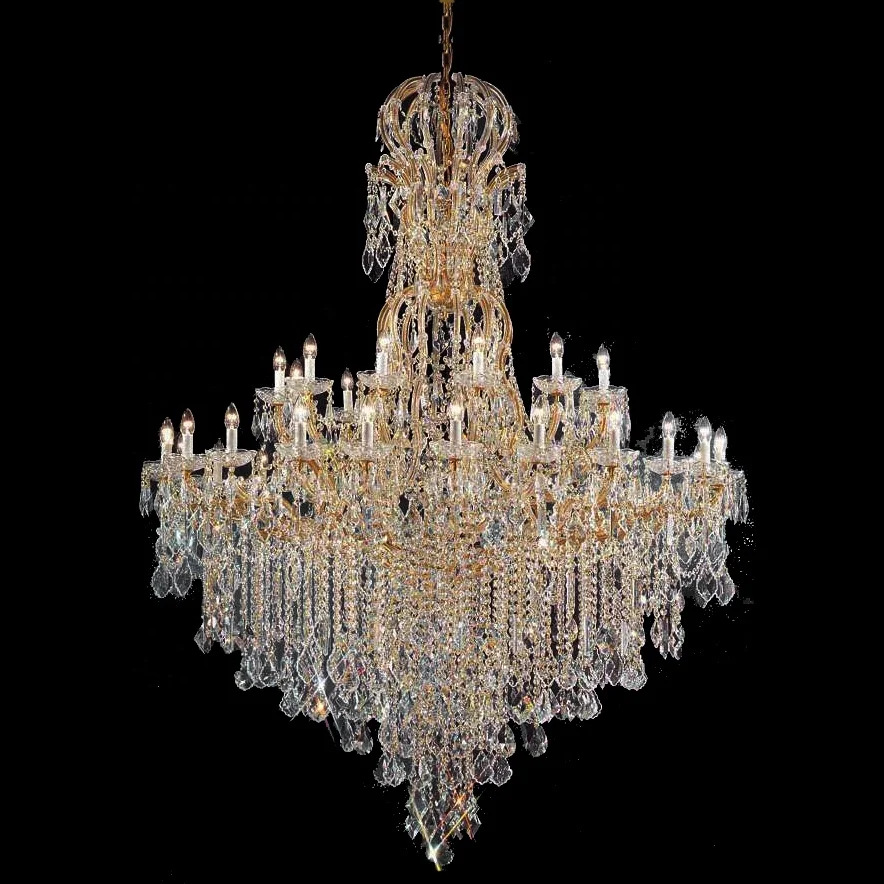 Zhongshan Crystal Chandelier Sconce Big Classic Retro Chandelier