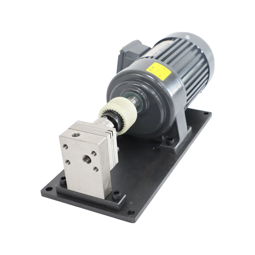 Non-woven Melt Blown Extruder metering pump manufacturer 30cc RT hot melt glue adhesive gear metering pump