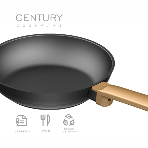 OEM Kitchen Outdoor Cookware Round Cast Aluminium Skillet Round Non-Stick Frying Pan Skillet