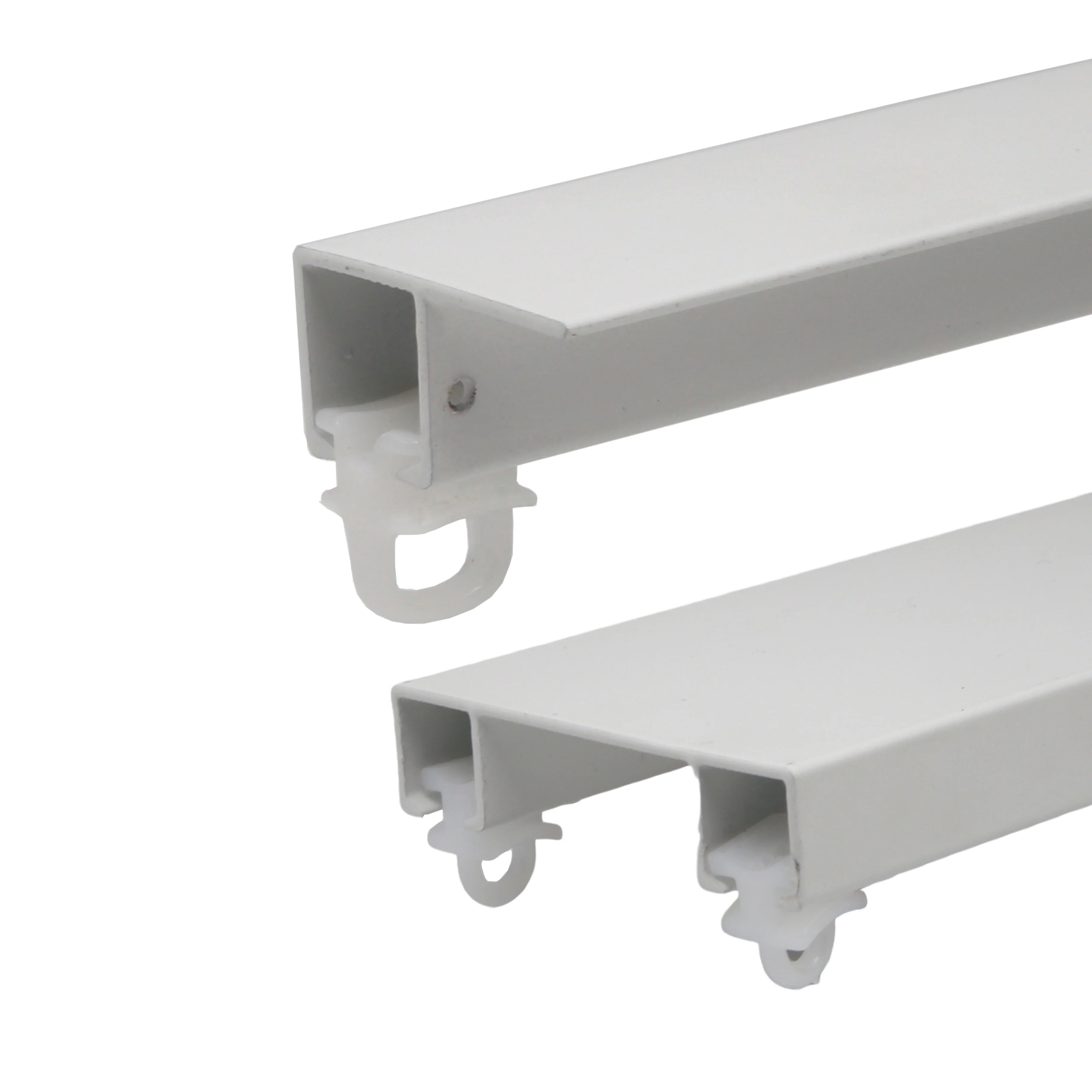 Aluminum Campervan Curtain Rail Mill Finish Silver Single Ultra-thin Cuttable Micro Curtain Track Rail