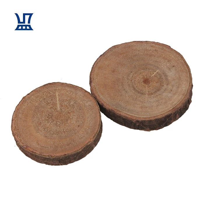 BQLZR Free Shipping 25mm Small Unfinished Natural Wood Slices DIY Crafts Wood Slice Ornaments