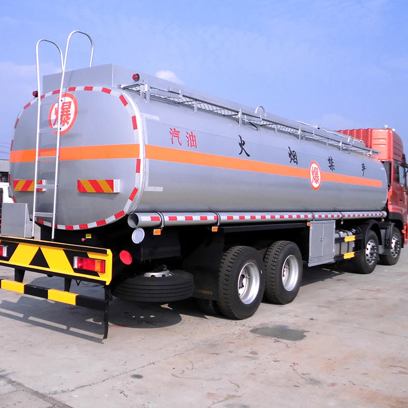 Crude oil transportation 35000 liters petrol fuel tanker truck