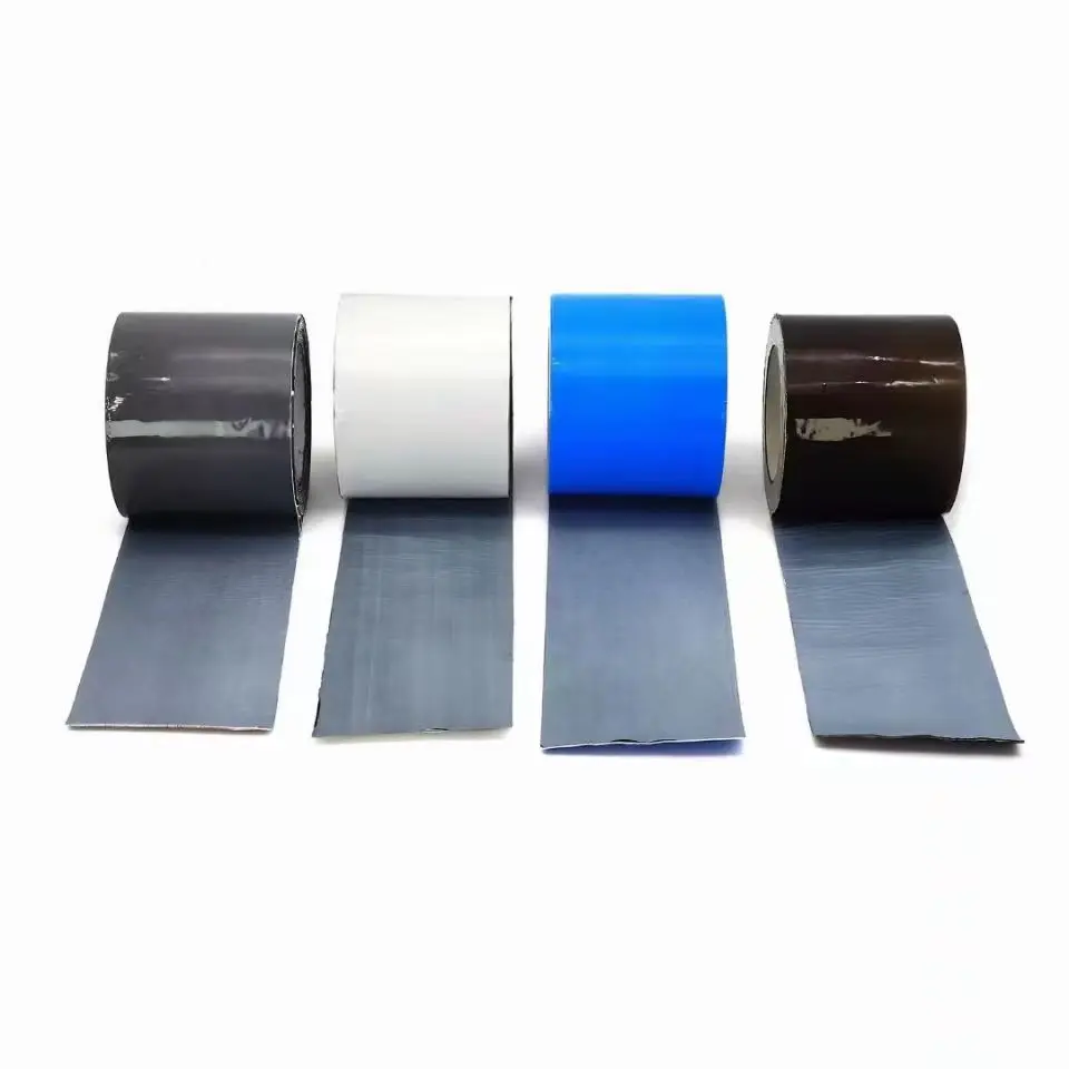 Waterproofing 1.2mm Self-Adhesive  Aluminium Film Butyl Tape