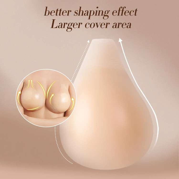 Boobs Cover Nipple Cleavage Plus Size Silicone Cover Ups Waterproof Nipple Covers