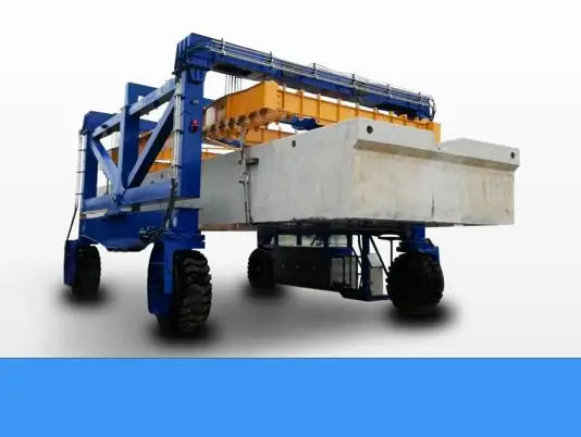 40 ton container straddle truck tire gantry crane