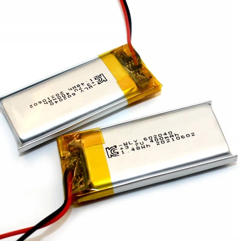 3 7 v 400 mAh 602040 перезаряжаемая батарея lipo для бытовой техники