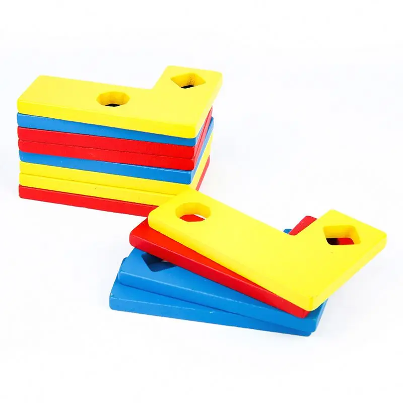 Fun block intelligence wooden education play fun board game for children