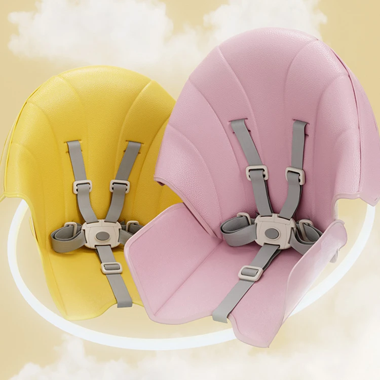 Creative adjustable feeding small high chair for baby children safety eating