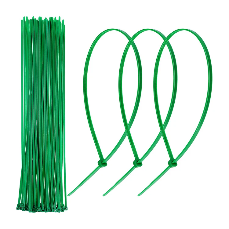 4*300 мм пластиковый PA66 мягкий кабель на молнии многоцветный самоблокирующийся нейлоновый кабельный стяжка