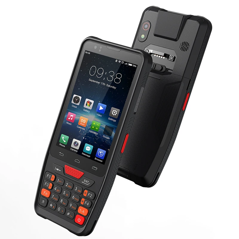 Qunsuo Manufacturer 4G LTE handheld NFC Reader Android 12 Explosion proof Rugged PDA with New land 2D Barcode Scanner