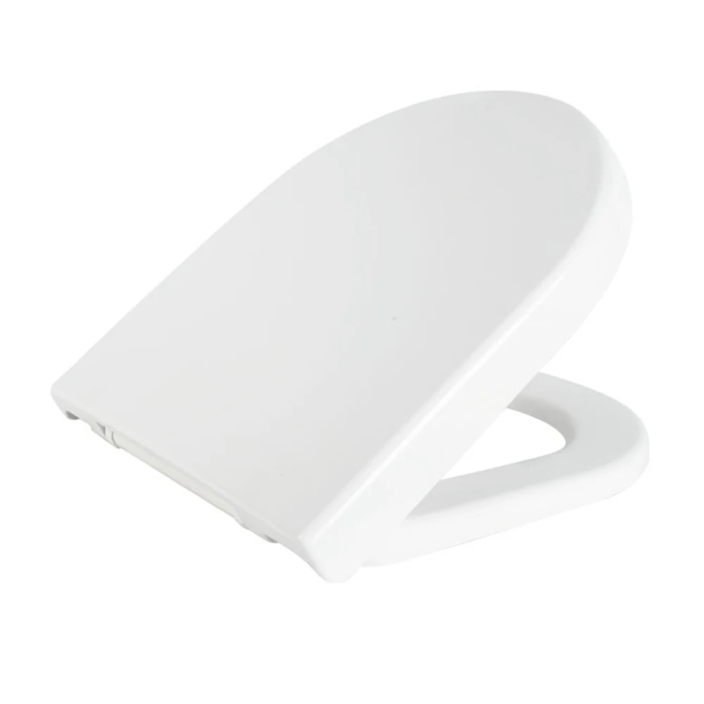 European standard customized color and size D shape toilet seat