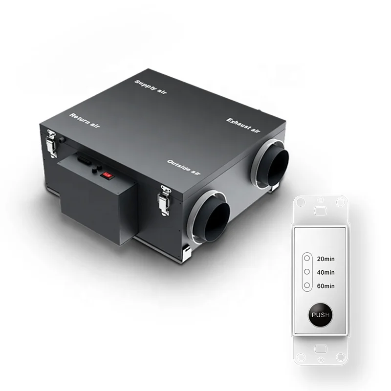 Air Handing Unit/Recuperator/Ventilation With Quiet Operation