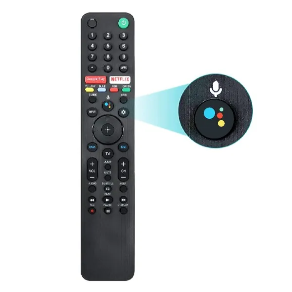 Can-Meageren RMF-TX500U Voice Remote Control Replacement for Sony Smart UHD LED 4K KD XBR Series TV