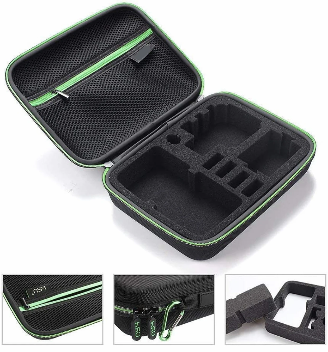 Custom Eva Portable Waterproof Hard Shell Action Camera Travel Storage Case For Go Pro Hero 11/10/9/8/7/6/5/4/3