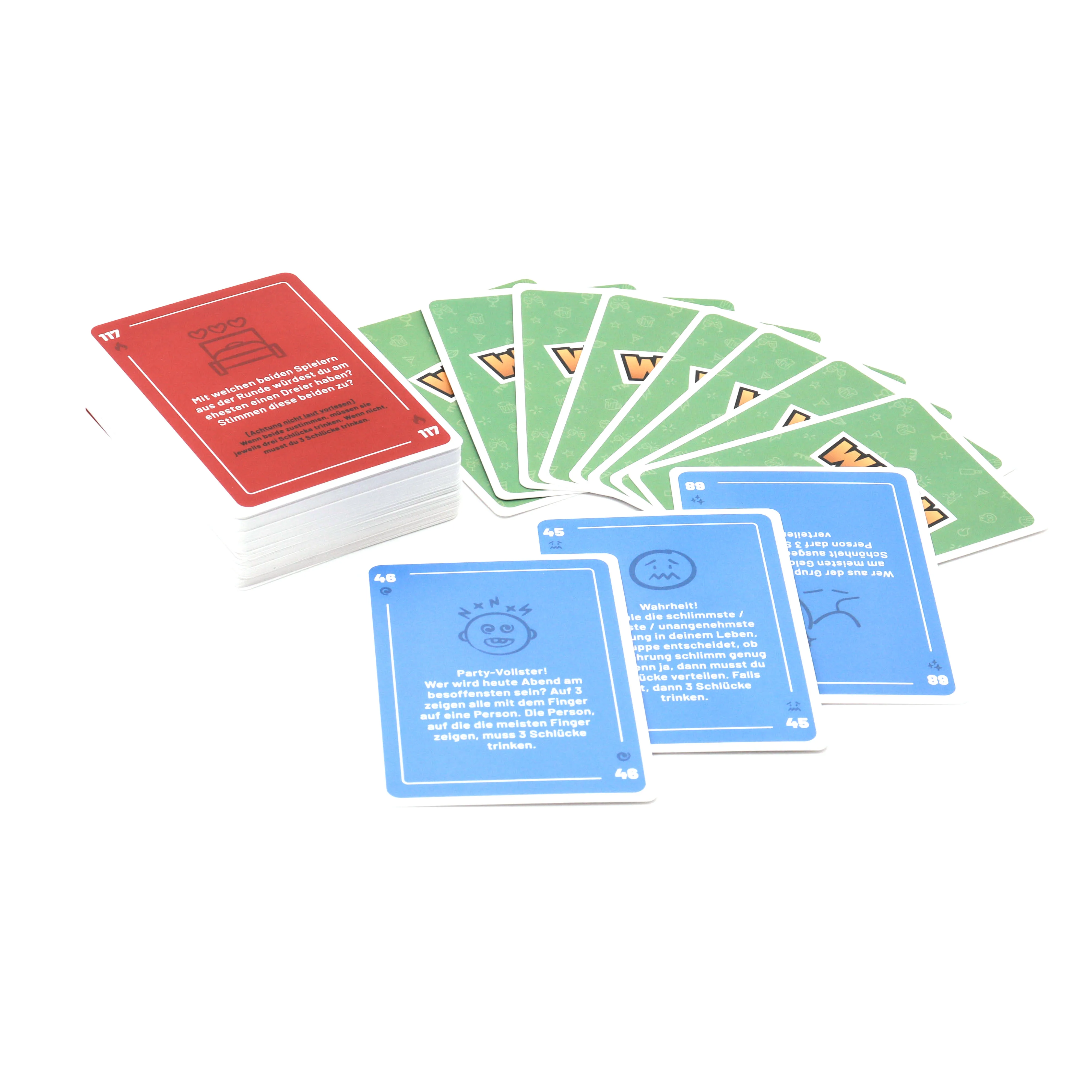 Customized Cards Paper Card Game Adults Many Popular Drinking Card Games in Stock for Fun Playing