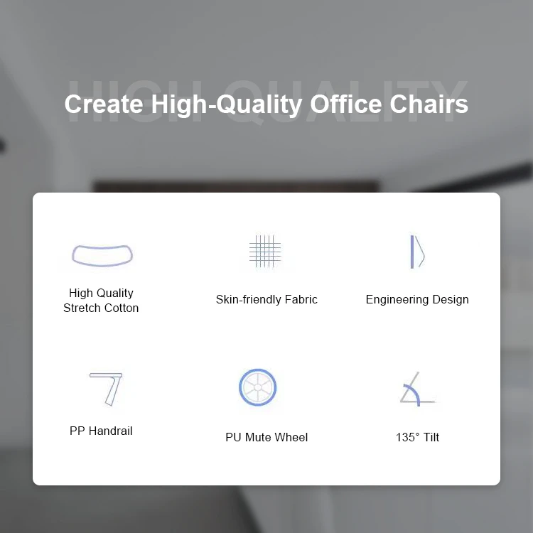 2021 Most Popular 350 Aluminum Alloy High Gold Feet Luxury Executive Swivel Mesh Office Chair