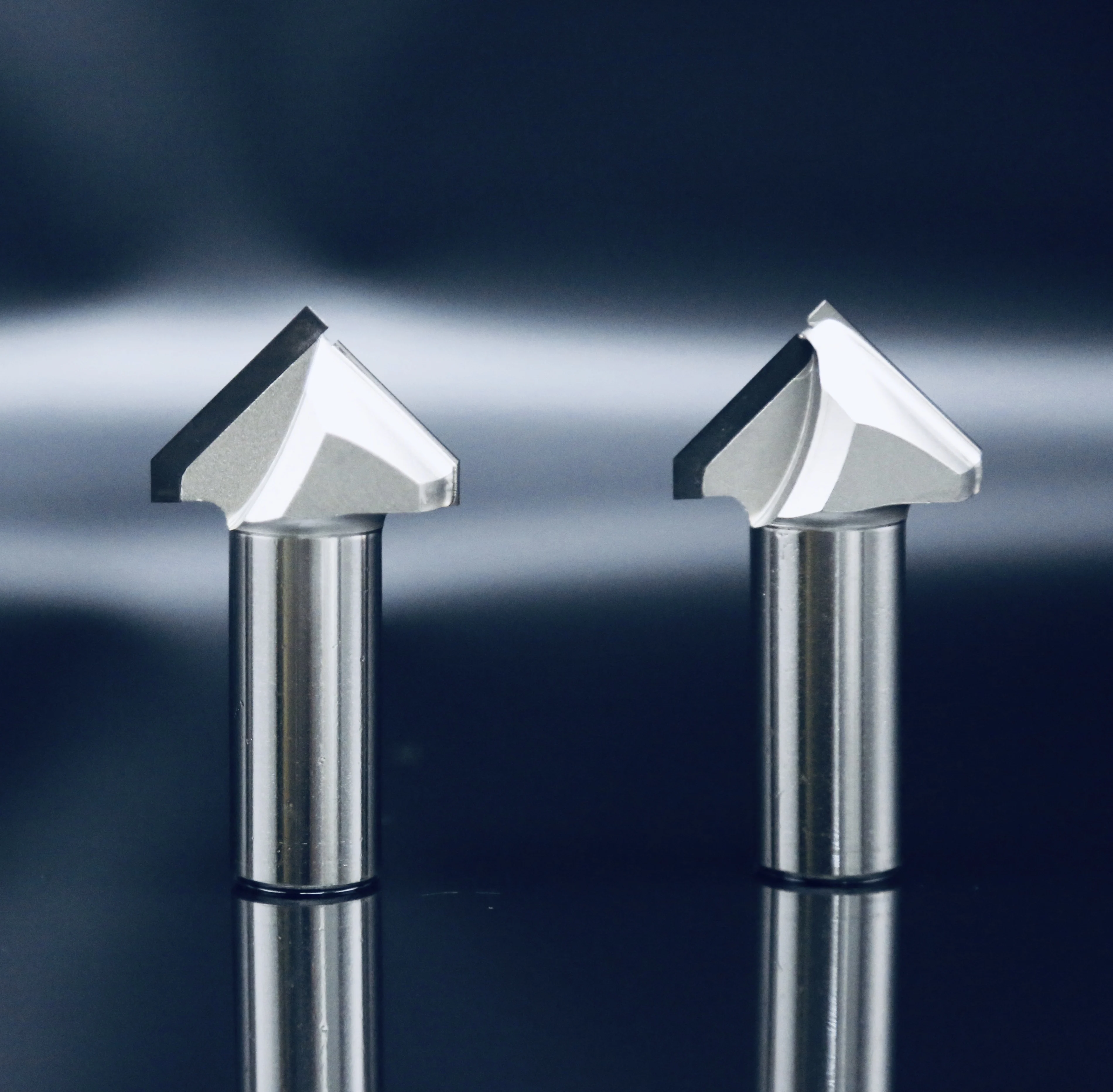 Лучшее качество, ромбовидная фреза для деревообработки PCD, 90 градусов, ромбовидная фреза, V-образная фреза