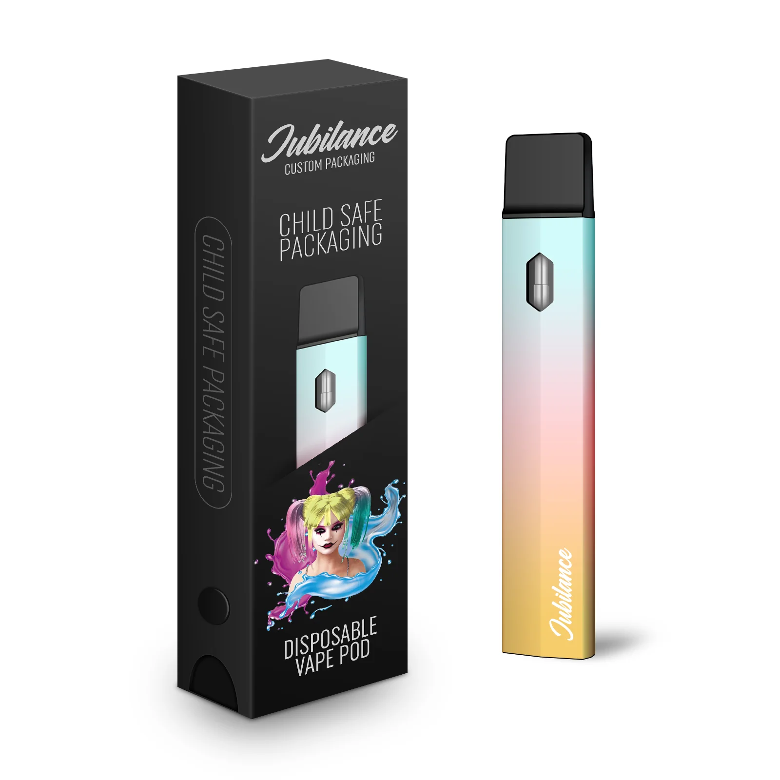 Xjbliss 2021 одноразовая Картридж ручка cbd перезаряжаемая Закрытая pod система