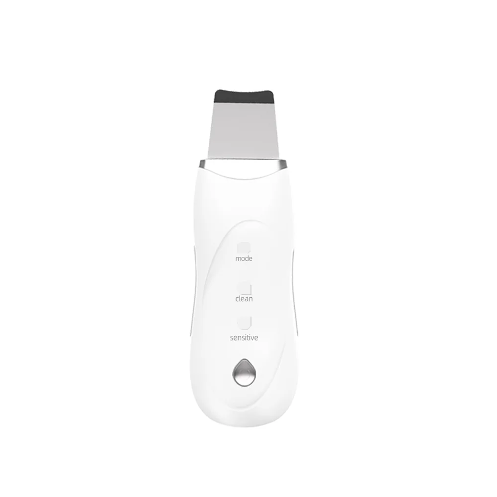 Hot Selling Products Portable Face Beauty Equipment Rechargeable Galvanic Exfoliator Microcurrent Ultrasonic Face Skin Scrubber