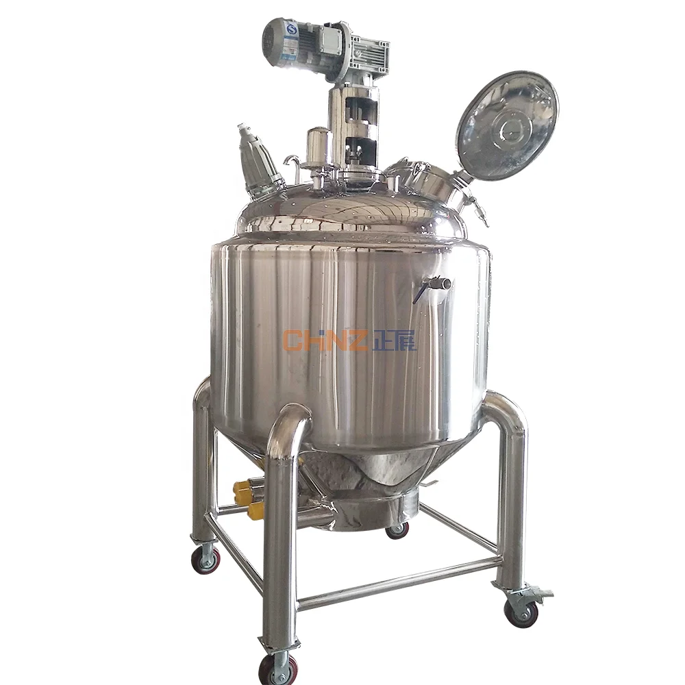 Chinese supplier manufactures removable stainless steel soap liquid mixing tank Suppliers with agitator