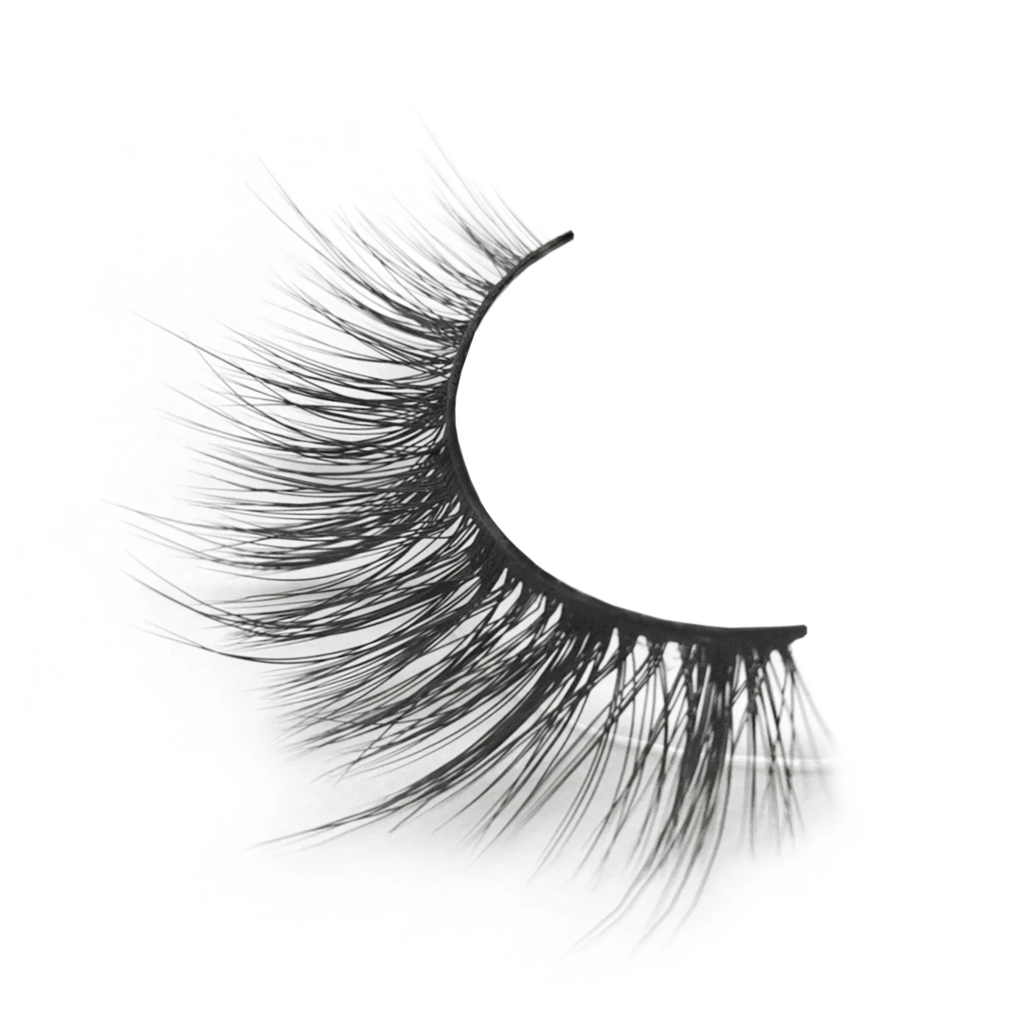 
New product customize box 15-25mm 3d siberian mink eyelashes mink eyelashes 3d 100% real 