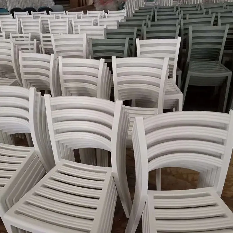 Free sample restaurant furniture full plastic chair stock cheap stackable modern design plastic restaurant chair