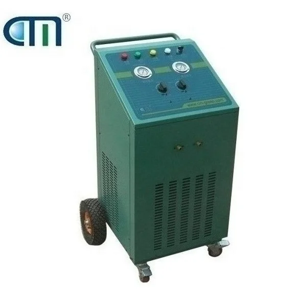 R407C/R134AR/410A oil-free compressor air conditioning recovery/recharge/vacuum pump freon R22 recovery/charge machine CM7000