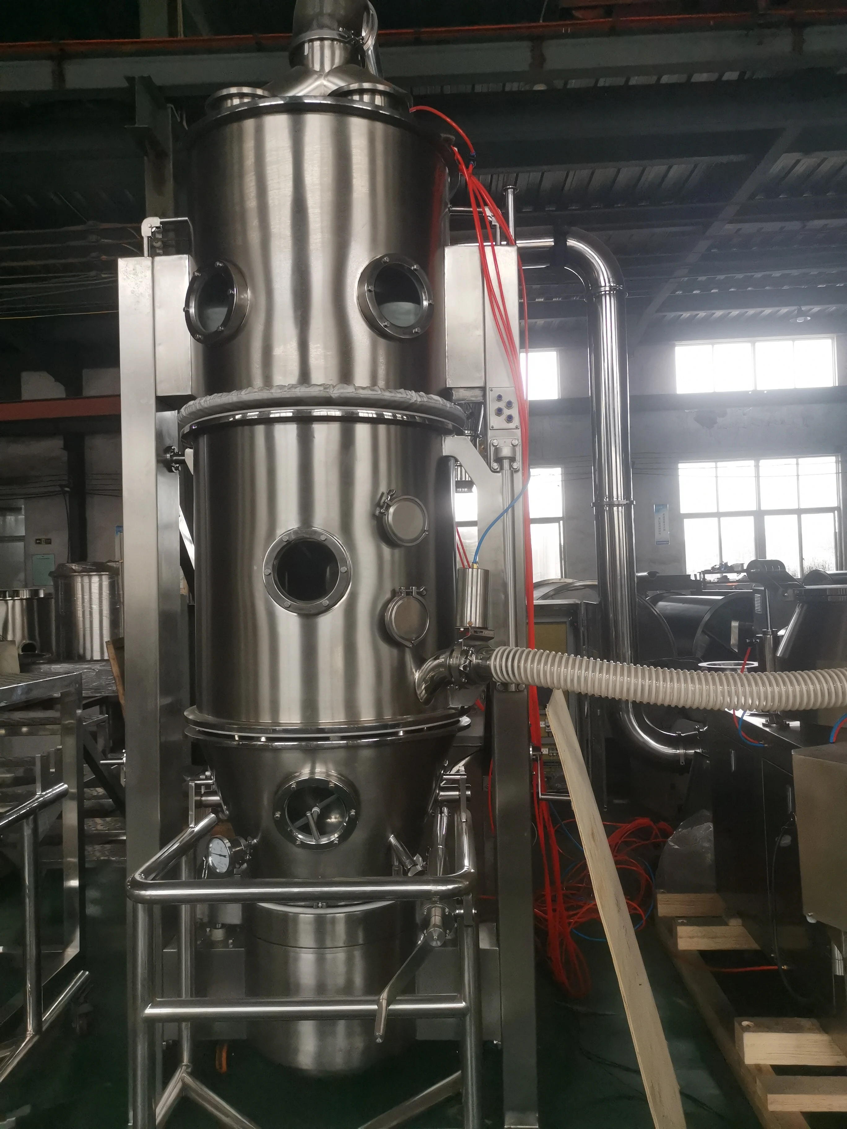 
Factory direct high-quality fruit and vegetable double cone rotary vacuum dryer 