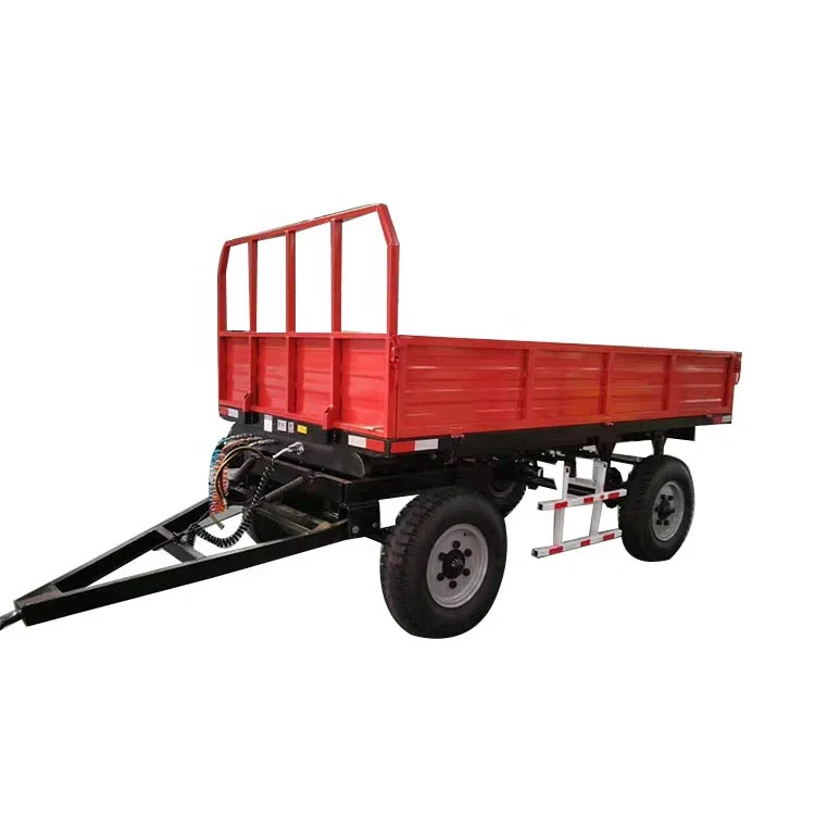 
Agriculture 4 wheels farm tipping trailer for transportation 