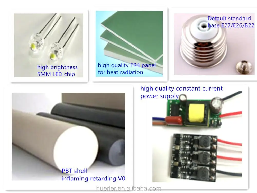 High Power Led Bulb for Warehouse Lighting with Ac110v 220v Dc12v 24v E26 Super Bright Corn Led Light Bulb light