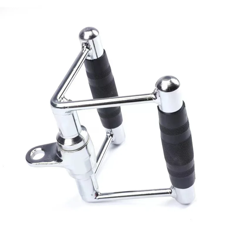 Double D Handle Exercise Pull up Bar with Rubber for Home Gym