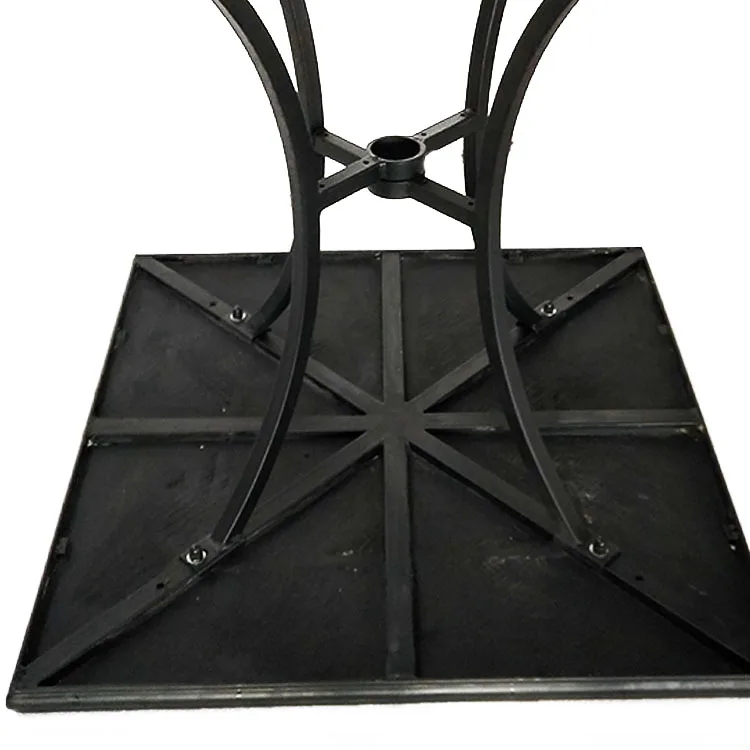 Iron legs  garden patio mosaic desk furniture set square round table top