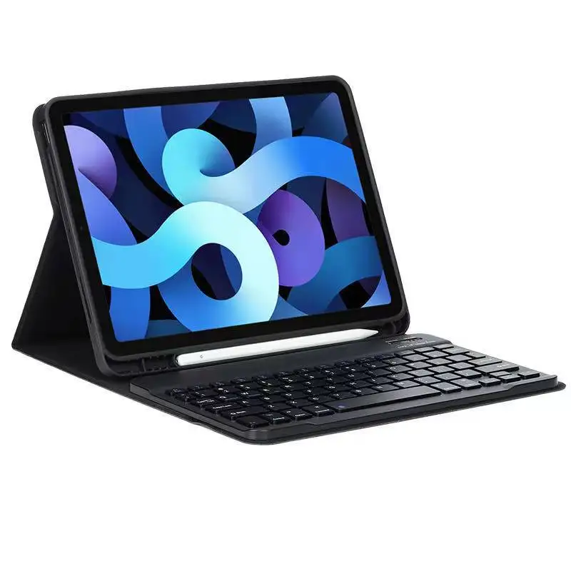 Защитный чехол-подставка для планшета из ПУ и ТПУ ipad pro 9 12 2021 чехол с держателем клавиатуры стилуса iPad mini 6 8