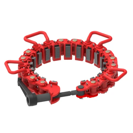 API Standard Oilfield Drilling Wellhead Tools 1 1/4 MP Drill Pipe Collar New Carbide Safety Clamps Forging Manual Construction