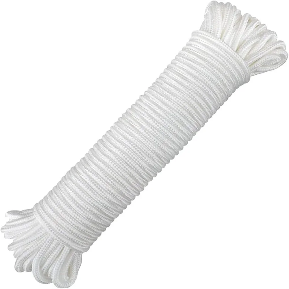 Polyester / PP /PE /Nylon Solid /Hollow Multipurpose Smooth  Braided  Cord Line  For Anchors, Crafts, Towing, Packaging, Safety