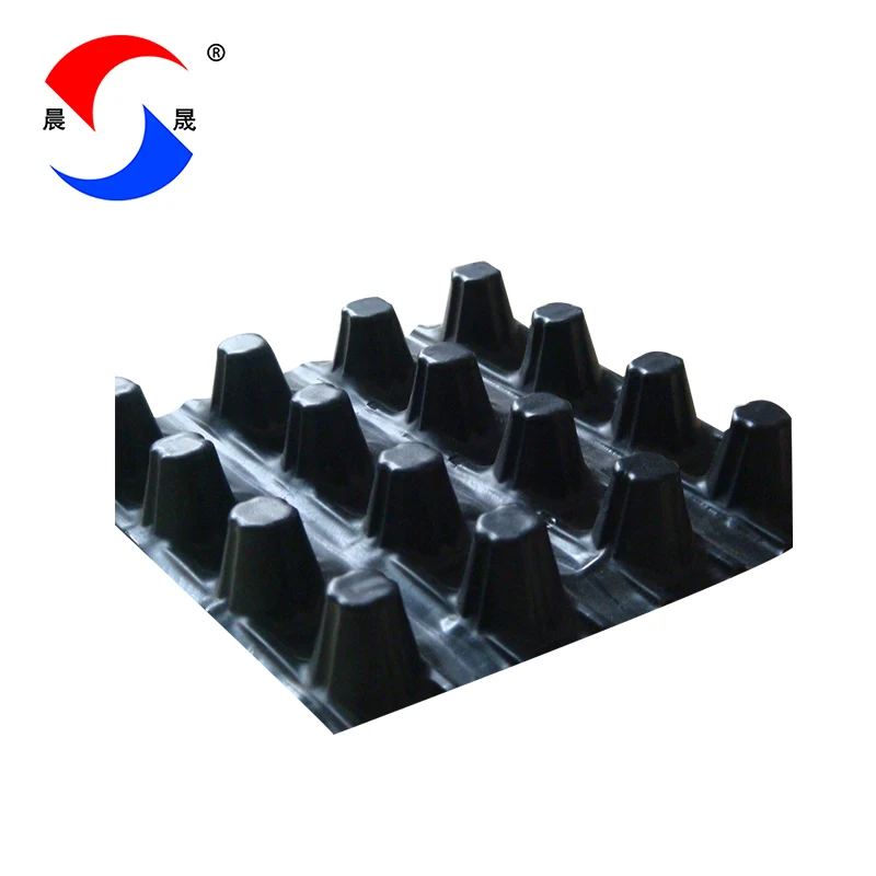 2mm green roof drainage mat composite drainage board drain board waterproofing